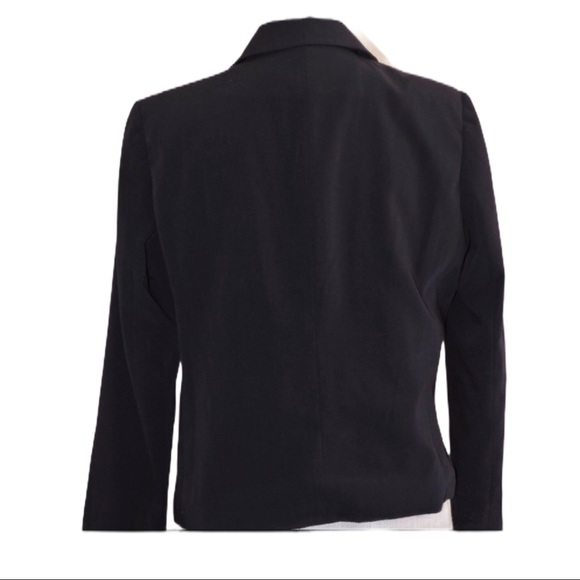 TravelSmith Navy Blue Blazer Top 8P - Picture 2 of 4